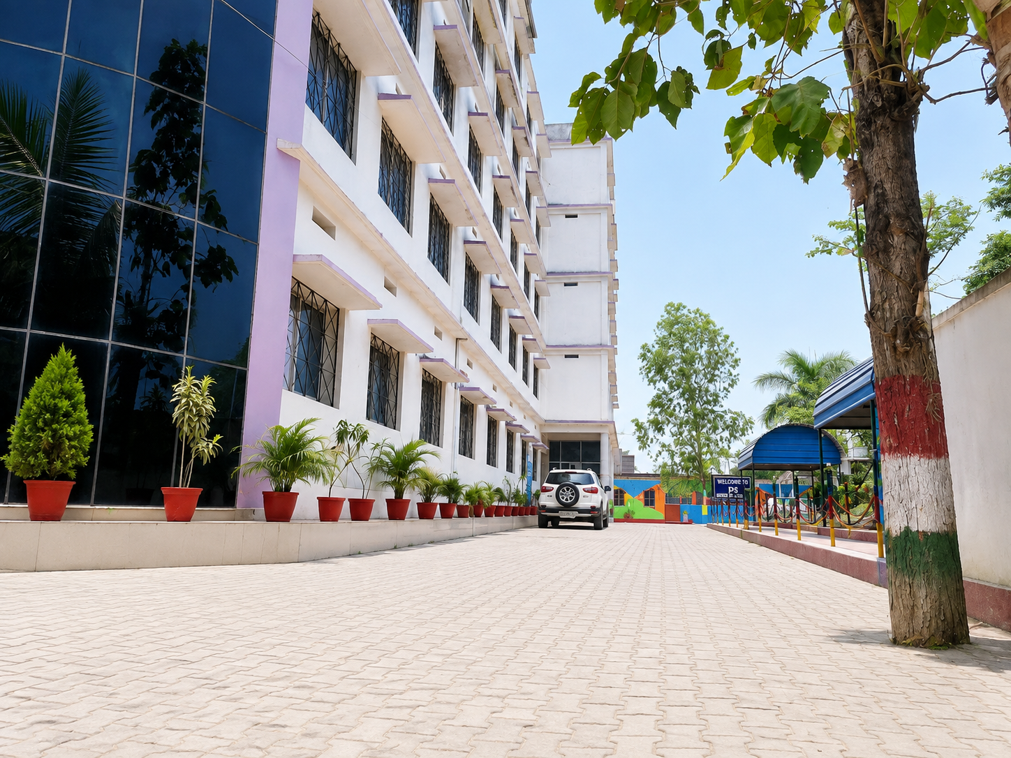 Secondary academic building block